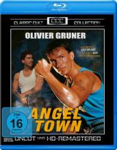 (Angel Town - Uncut/HD Remastered/Platinum Edit.) In Angel Town, einem Stadtteil von Los Angeles, ist man nach einem Einbruch der Dunkelheit seines Lebens nicht mehr sicher. Sogar die Polizei ist gegen die brutalen Strassenbanden machtlos. Gangsterboss ANGEL terrorisiert das ganze Viertel und wer sich weigert, seiner Gang beizutreten, bezahlt mit dem Leben. Angel hat es besonders auf den jungen MARTIN abgesehen, dessen Vater er auch schon auf dem Gewissen hat. Erst ein Fremder, der Franzose JACQUES, ein Kockbox-Champion, nimmt die Konfrontation mit Angel auf. Als seine Versuche, Martin und seine Familie zu schützen, erfolglos sind, kommt es zum offenen Kampf zwischen Jaques und Angels Gang. Bürgerkriegsähnliche, brutale Straßenschlachten erschüttern Angel Town… Artikelbild