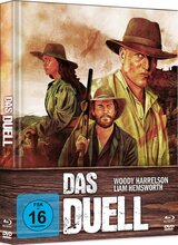 (Das Duell L.E. (DVD/Blu-ray) (Cover A)) Texas, 1887: ein Ort der Gewalt und der Legenden. Als an den Ufern des Rio Grande etliche Leichen angespült werden, wird der Ranger David Kingston vom Gouverneur beauftragt, die Morde aufzuklären. Inkognito macht er sich gemeinsam mit seiner schönen mexikanischen Frau Marisol auf die Suche. Die Spur führt ihn in die abgelegene Grenzstadt Mount Hermon, die fest in der Hand von Abraham Brant ist, allen bekannt als „Der Prediger“. Doch für David ist es nicht die erste Begegnung. Abraham Brant ist ausgerechnet der Mann, der vor Jahren in einem blutigen Duell Davids Vater tötete. Artikelbild
