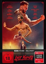 (The Last Kumite L.E. (4K/Blu-ray)) Nachdem Karatechampion Michael Rivers (Mathis Landwehr) das letzte Turnier seiner Karriere gewonnen hat, bietet ihm der zwielichtige Geschäftsmann Ron Hall (Matthias Hues) an, in Bulgarien in einem illegalen, tödlichen Kumite gegen die besten Kampfsportler der Welt anzutreten. Michael lehnt ab, aber bereut schnell die Entscheidung, als er erfährt, dass seine Tochter Bree entführt worden ist und er sie nur mit einer Teilnahme am Kumite retten kann. In Bulgarien angekommen, findet er heraus, dass er nicht der einzige Kämpfer ist, der durch die Entführung einer geliebten Person zur Teilnahme gezwungen worden ist. Um den ungeschlagenen Kumite-Champion Dracko zu besiegen, trainiert Michael unerbittlich mit Master Loren (Billy Blanks) und Drackos ehemaliger Sensei Julie Jackson (Cynthia Rothrock). Doch wird es genug sein, um das Kumite zu gewinnen und Bree zu befreien? Artikelbild
