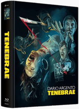 (Tenebre L.E. (DVD/Blu-ray) (Cover C)) Als der amerikanische Erfolgsschriftsteller Peter Neal nach Rom reist, um dort seinen neuesten Kriminalroman `TENEBRE` vorzustellen, geschehen in seiner unmittelbaren Umgebung eine Reihe blutiger Morde, die nach dem Vorbild seines Romans ausgeführt werden. Schon bald erhält Neal anonyme Briefe, in denen der offensichtlich wahnsinnige Killer nun auch ihm, dem korrupten Anstifter einer erkommenen Welt, mit dem Tode droht. Neal nimmt die blutige Spur des Mörders auf und gerät dabei zunehmend in ein verwirrendes Labyrinth aus Verdächtigungen, Androhungen, Erinnerungen, Betrug und Intrigen, dessen Pfade alle zu jemandem zu führen scheinen, der in seiner Kindheit eine schreckliche Traumatisierung erfahren hat. Gegen Ende schließlich bricht der Wahnsinn in einem Blutbad nie gekannten Ausmaßes endgültig hervor. Der Meister des Grauens DARIO ARGENTO schuf mit TENEBRE einen Klassiker im Bereich Horrorthriller. Artikelbild