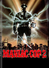 (Maniac Cop 2 L.E. (4K/Blu-ray) (Cover A)) Der gnadenlose, angeblich verstorbene Cop Matt Cordell (Robert Z^Dar) schlägt wieder zu. Noch immer will die New Yorker Polizei nicht wahrhaben, dass der Artikelbild