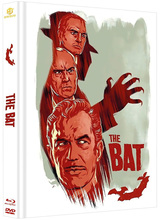 (The Bat - Das Biest L.E.(DVD/Blu-ray) (Cover C)) Cornelia van Gorder (Agnes Moorehead) ist eine bekannt Krimi- und Gruselautorin und verbringt den Sommer auf dem Landsitz des Bankiers John Fleming (Harvey Stephens). Doch etwas versetzt bald alle Anwesenden in puren Horror: Ein Unbekannter mit einer Stahlkralle statt einer Hand geht um und metzelt scheinbar wahllos verängstigte Frauen nieder.
Kann Kommissar Anderson (Gavin Gordon) das „Das Biest“ aufhalten? Artikelbild