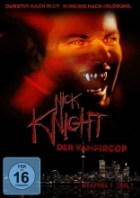 (Nick Knight - Der Vampircop - 1.Staffel Teil1) Nick Knight, ein 700 Jahre alter „Vampircop“ im modernen Toronto hat den Wunsch, wieder sterblich zu werden. Seine Geschichte beginnt als französischer Ritter Nicolas im Jahr 1228, als ihn die Vampirin Janette verführt. Sie stellt ihn ihrem Meister Lacroix vor, der Nick zu einem Vampir macht. Doch eines Tages überwindet Nick seine böse Natur und geht seinen eigenen Weg. Bei der Polizei in Toronto versucht er, indem er Verbrecher stellt, sein durch Jahrhunderte langes Morden belastetes Gewissen zu erleichtern. Nick, der einen alten Cadillac sein Eigen nennt, lebt in einem alten Warenhaus. Nur die Pathologin Natalie Lambert kennt Nicks Geheimnis, sein Partner im Dienst, Don Schanke, hat keine Ahnung, dass er mit einem Vampir auf Streife geht… Artikelbild