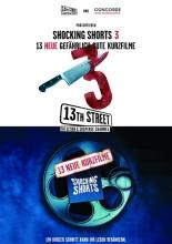 (Shocking Shorts 3) 13th Street verschafft Kurzfilmen die Aufmerksamkeit, die sie verdienen: durch einen festen Sendeplatz, Koproduktion und den Kurzfilmpreis `Shocking Short Awards` . Die spannenden Kurzfilme der Finalisten des diesjährigen Awards u.a. mit populären Stars wie Ralph Herforth, Dominique Pinon und Lutz Mackensy laden auf dieser DVD zum Gruseln ein: Der Beste, Tramper, Natürliche Auslese, Das Floss, Vogel im Käfig, Subway Score, Akumi, Fango - Die Bestie, Totentanz, Tod einer Sekretärin, Der erste Engel, Der Mann mit dem Koffer, Marco und der Wolf (Gewinnerfilm 2005) Artikelbild