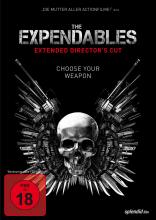 (The Expendables - Extended Director´s Cut) Barney Ross (Sylvester Stallone) ist der Anführer der härtesten Söldner-Truppe der Welt: The Expendables. Ihr Leben ist der Kampf. Und dabei vertrauen sie niemandem – nur sich selbst. Lee Christmas (Jason Statham), der ehemalige SAS-Messerexperte, Yin Yang (Jet Li), der Nahkampfspezialist, Hale Caesar (Terry Crews), der Feuerwaffenspezialist, Toll Road (Randy Couture), der Sprengstoffexperte, und der Scharfschütze Gunnar Jensen (Dolph Lundgren) bekommen den Auftrag, sich in ein südamerikanisches Land einzuschleusen, um den dort herrschenden, korrupten Diktator zu eliminieren. Für die ausgebildeten Krieger eigentlich keine große Herausforderung. Doch schon bald stellt sich heraus, dass ihr Auftraggeber ein doppeltes Spiel spielt. Die „Expendables“ geraten zwischen alle Fronten und werden mitten im Kampfgeschehen plötzlich von Jägern zu Gejagten. Artikelbild