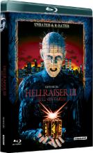 (Hellraiser 3 (R-Rated) & Unrated) Auf der Suche nach der nächsten heissen Story verbringt die Journalistin Joey Summerskill eine Nacht im Krankenhaus. Alles scheint ruhig, bis ein Mann eingeliefert wird, dessen Körper und Gesicht mit zahllosen Widerhaken durchbohrt ist und kurze Zeit später von ihnen zerrissen wird. Joeys Recherchen führen sie in den morbiden Nachclub „The Boiler Room“, dessen Besitzer sich eine okkulte steinerne Säule gekauft hat. Niemand ahnt, dass darin Pinhead und seine Zenobiten gefangen sind, die nur darauf warten, befreit zu werden. Artikelbild