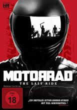 (Motorrad - The Last Ride) Eine Gruppe von Freunden macht sich per Motorrad auf den Weg zu einem abgelegenen See mitten im Nirgendwo. Dort angekommen, tauchen nach kurzer Zeit plötzlich vier maskierte Biker mit Macheten und Ketten auf und exekutieren einen der Freunde ohne Vorwarnung. Auf der panischen Flucht vor den Mördern verirrt sich die Gruppe im menschenleeren und weitläufigen Gebiet. Die Nacht bricht herein, es scheint kein Entkommen zu geben, und die sadistischen Killer haben die Fährte schon längst aufgenommen ... Artikelbild