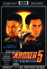 (Kickboxer 5 - The Redemption) Matt Reeves ist ein Champion in einer Welt der Gewalt, die keine Regeln kennt. Die Welt dieses brutalen Kampfsports wird von Mr. Negall dominiert, und repräsentiert die neuen effektiven Kampftechniken, gegen die, die bisherigen Kampfstile chancenlos sind. Wer seine Regeln nicht akzeptiert, ist verloren. Negalls brutale Mannschaft kennt kein Pardon und wenn es darum geht, seine Interessen zu vertreten, gehen sie über Leichen. Als Matt mit ansehen muss, wie sein Freund Johnny von Negalls Männern getötet wird, ist er fest entschlossen, gegen ihn und seine willenlosen Killer anzutreten. Er stellt sich dem entscheidenden Kampf. Eine Herausforderung, die sein eigenes Todesurteil sein kann ... Artikelbild