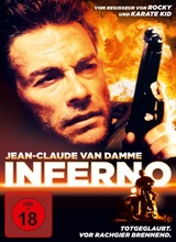 (Inferno) Inferno - eine kleine Stadt in der Wüste Nevadas - steckt fest im Klammergriff der Gewalt. Die Ryker-Bande, die einen Falschgeldring betreibt, rivalisiert mit den Ravers, einer brutalen Gang von Drogenkurieren. Ausgerechnet hier, in der glühenden Wüstensonne am Rande der Stadt, bleibt Eddie Lomax (Van Damme) mit seiner Harley liegen und macht auf schmerzhafte Art Bekanntschaft mit den Rykers. Er überlebt - und entschliesst sich in Inferno zu bleiben. Denn Eddie ist der Meinung, dass in dieser Stadt endlich einmal gründlich aufgeräumt werden muss.... Artikelbild