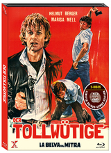 (Der Tollwütige L.E. (+DVD)) Der Wunsch nach Rache und Vergeltung ist für den Gefangenen Manny zum fanatischen Ziel geworden. Unaufhörlich hält er es sich in seiner Zelle vor Augen, und Tag für Tag schmiedet er neue, grausame Pläne. Mit 3 Komplitzen plant der den Ausbruch. Sie schaffen es und können flüchten. Damit ist für Manny der Zeipunkt gekommen, seine Wahnsinnsphantasien in die Tat umzusetzten. Er kann sich endlich an denjenigen rächen, die dafür verantwortlich sind, dass er ins Gefängniss kam..... Artikelbild