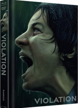 (Violation L.E. (DVD/Blu-ray) (Cover A)) Als die psychisch labile Miriam nach vielen Jahren erstmals ihre Schwester Greta besucht, ahnt sie noch nicht, dass die Einladung in eine Hu?tte am See in einer ungeahnten Katastrophe enden wird. Denn nachdem ihr Schwager Dylan Miriams Vertrauen missbraucht, will sie nur noch eins: Rache! Und die fällt besonders drastisch aus... Artikelbild