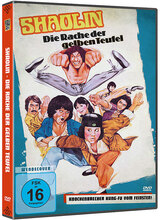 (Shaolin - DIE Rache der Gelben Teufel L.E.) Liang, ein mittelloser Gauner, braucht dringend Geld. Um es zu beschaffen, nimmt er den Auftrag, eine seltene Jadefigur außer Landes zu schaffen, nur zu gerne an. Bei der Übergabe ist die Box, in der das Wertstück transportiert wurde, jedoch leer. Liang hat keine Wahl. Er muss die Figur wiederbeschaffen, sonst zahlt er mit seinem Leben. Von Freunden, die er auf dem Weg durchs Land kennenlernt, erfährt er, dass er betrogen wurde. Gemeinsam machen sie sich auf die Suche nach der kostbaren Rarität und üben Rache an denen, die Liang hintergangen haben. Artikelbild