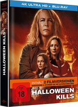 (Halloween Kills L.E. (4K/Blu-ray) (Cover A)) Die Halloween-Nacht, in der Michael Myers zurückkehrte, ist noch lange nicht vorbei! Der gefährliche Psychopath schafft es, sich aus dem Haus der schwerverletzten Laurie (Jamie Lee Curtis) zu befreien, und setzt seinen mörderischen Amoklauf fort. Noch während Laurie um ihr Leben und ihre Gesundheit ringt, spornt sie Tochter Karen (Judy Greer), Enkelin Allyson (Andi Matichak) und ganz Haddonfield dazu an, sich gegen das Monster zu erheben. Der Mob macht sich auf die Suche nach dem maskierten Killer, um ihm ein für alle Mal das Handwerk zu legen: Das Böse stirbt heute Nacht.
Enthält 2 Filmversionen: Kinofassung (ca. 101/105 Min.) & Extended Cut mit alternativem Ende (ca. 105/109 Min.) Artikelbild