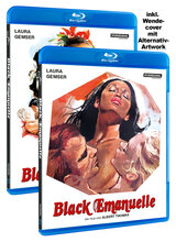 (Black Emanuelle L.E.) Emanuelle ist ein junges und wunderschönes schwarzes ...
... Mädchen aus Amerika. Behütet großgeworden, wurde sie noch nie mit Rassenhaß konfrontiert und geht ruhig ihrem Beruf als Fotografin nach.
Da bekommt sie von einem Verleger den Auftrag, eine Reportage über Schwarzafrika zu machen. Im Flugzeug beobachtet sie ein junges weißes Paar, das ungeniert Liebe macht. Emanuelle verliebt sich in den jungen Weißen, eine Story voll Romantik und düsterer Leidenschaft beginnt ... Artikelbild